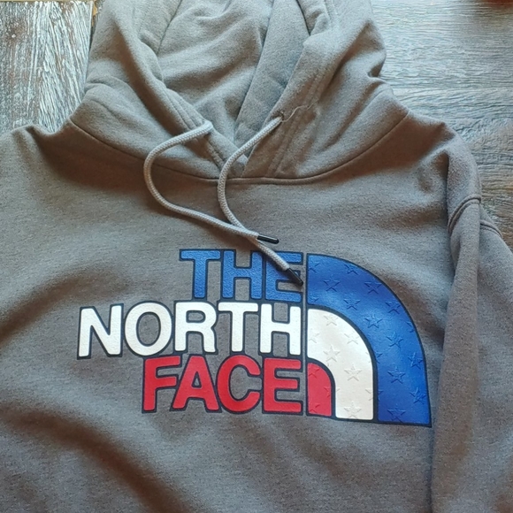 American colors North Face hoodie size large - Picture 1 of 2